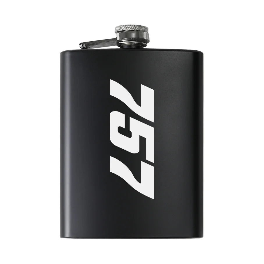 Customisable Boeing 757 Hip Flask - view 2