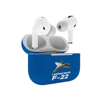 Thumbnail for The Fighter Jet 22 Silhouette AirPods Pro plastic case - Blue