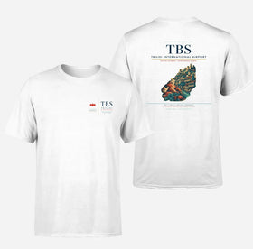 Double-Side Printing — Tbilisi International Airport (TBS) Double-Side T-Shirt