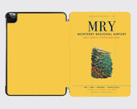 Thumbnail for Monterey Regional Airport (MRY) design on yellow ipad tablet case