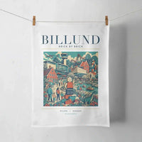 Thumbnail for BILLUND - Poster - Towel - White