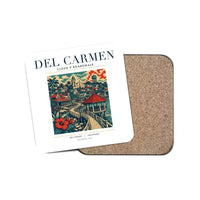 Thumbnail for DEL CARMEN - Poster - Coaster - White