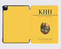 Thumbnail for Kaohsiung International Airport (KHH) design on yellow ipad tablet case