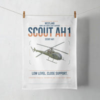 Thumbnail for Westland Scout AH1 design on white towel