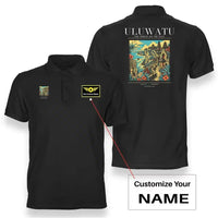 Thumbnail for ULUWATU - Poster - Double-Side Polo - Black + Name