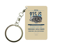 Thumbnail for 915 iS Key Chain design on beige key chain