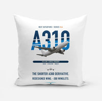 Thumbnail for Airbus A310-300 design on white pillow