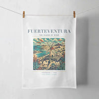 Thumbnail for FUERTEVENTURA - Poster - Towel - White