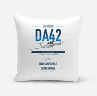 Thumbnail for Diamond DA42-VI design on white pillow
