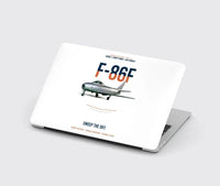 Thumbnail for F-86F Sabre Sweep The Sky design on white MacBook case