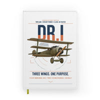 Thumbnail for Fokker Dr.I design on white notebook
