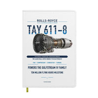 Thumbnail for TAY 611-8 design on white notebook