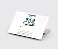 Thumbnail for Bombardier Learjet 36A design on white MacBook case