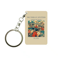 Thumbnail for VINTAGE G4114 - The Terrace Spotters - Designed Key Chain design on beige