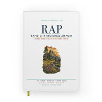 Thumbnail for Rapid City Regional Airport (RAP) design on white notebook