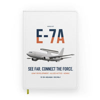 Thumbnail for E-7A Wedgetail design on white notebook