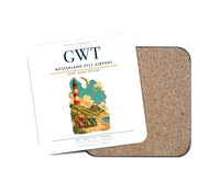 Thumbnail for Westerland Sylt Airport (GWT) design on white 1 piece coaster