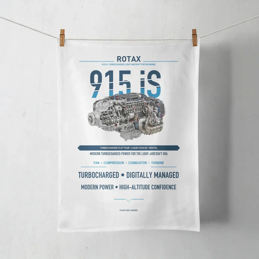 915 iS design on white towel