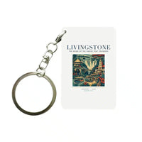 Thumbnail for LIVINGSTONE - Poster - Key Chain - White