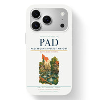 Thumbnail for Paderborn Airport (PAD) design on white iPhone 17 Pro MagSafe case