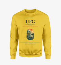 Thumbnail for Sultan Hasanuddin Airport (UPG) design on yellow sweatshirt