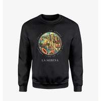 Thumbnail for LA SERENA - Badge - Sweatshirt - Black