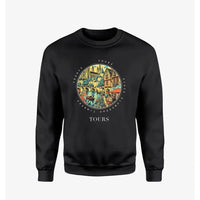 Thumbnail for TOURS - Badge - Sweatshirt - Black