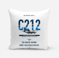 Thumbnail for CASA C-212-300 Aviocar design on white pillow