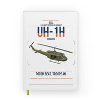 Thumbnail for Bell UH-1H Iroquois design on white notebook