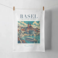 Thumbnail for BASEL - Poster - Towel - White