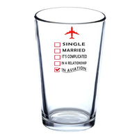Thumbnail for Customisable Aviation Drinking Glass - view 2