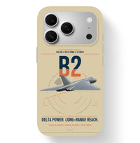 Thumbnail for Avro Vulcan B2 design on beige magsafe iphone case, for iPhone 17 Pro