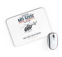 Thumbnail for MD Helicopters MD 500E design on white rectangle mouse pad