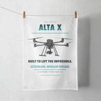Thumbnail for Freefly Alta X design on white towel