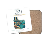 Thumbnail for Turku Airport (TKU) design on white 1 piece coaster