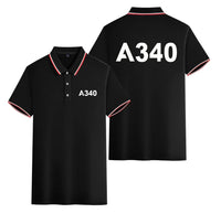Thumbnail for Customisable Airbus A340 Polo Shirt - view 2