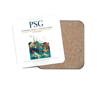 Thumbnail for Petersburg James A. Johnson Airport (PSG) design on white 1 piece coaster