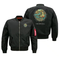 Thumbnail for CROMWELL - Badge - Bomber Jacket - Black