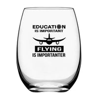Thumbnail for Customisable Flying is Importanter Drinking Glass - view 2