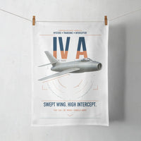 Thumbnail for Dassault Mystère IV A design on white towel