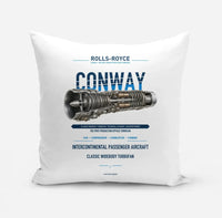 Thumbnail for CONWAY design on white pillow