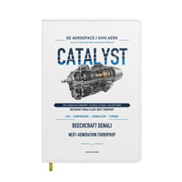 Thumbnail for CATALYST design on white notebook
