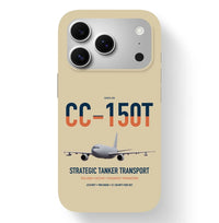 Thumbnail for Airbus CC-150T Polaris design on beige magsafe iphone case, for iPhone 17 Pro