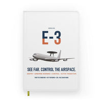 Thumbnail for E-3 Sentry AWACS design on white notebook