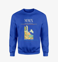 Thumbnail for Malmo Airport (MMX) design on blue sweatshirt