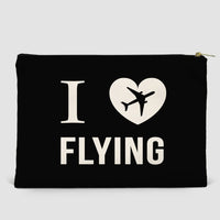 Thumbnail for I Love Flying Zipper Pouch - view 2