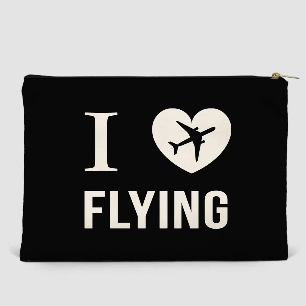 I Love Flying Zipper Pouch - view 2