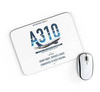 Thumbnail for Airbus A310-200P2F design on white rectangle mouse pad