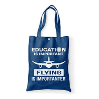 Thumbnail for Flying is Importanter Tote Bag - view 2