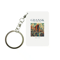 Thumbnail for GDANSK - Poster - Key Chain - White